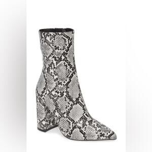 Jeffrey Campbell Raven Bootie in Snake Print 7